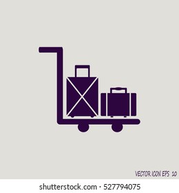 trolley luggage.