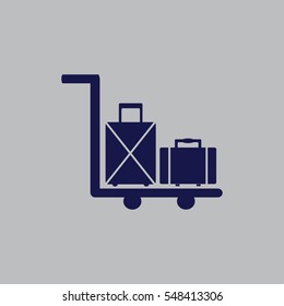 trolley luggage.