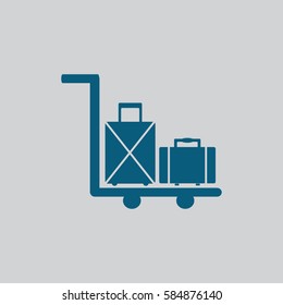 trolley luggage.
