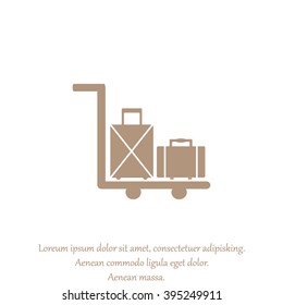 trolley luggage. Loading Luggage, Travel Suitcase and Travel Bag For Traveling 