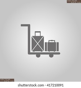 trolley luggage. Loading Luggage, Travel Suitcase and Travel Bag For Traveling