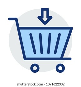 trolley shopping cart,