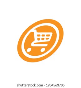 Símbolo de troleado vector para tienda, venta al por menor, compra, diseño de icono de tienda