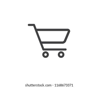 trolley vector icon