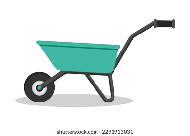Trole para huerto, jardinería. Ilustración del vector