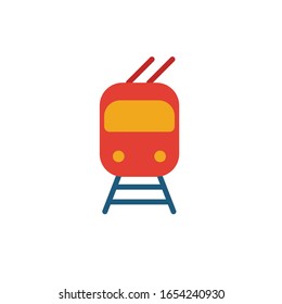 trolleybus icon. Simple element from transport icons collection. Creative trolleybus icon ui, ux, apps, software and infographics.