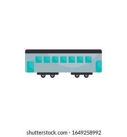 Diseño de icono de estilo plano de los vehículos trolebús, viaje de transporte rápido velocidad del motor urbano y tema de conducción Ilustración vectorial