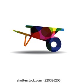 Trolly Colorful Vector Icon Design