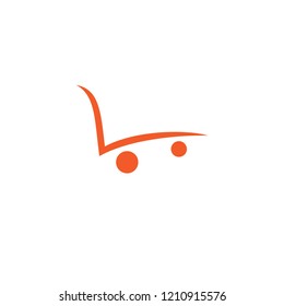 TROLLY ICON LOGO TEMPLATE. TROLLY ICON.