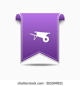 Trolly Violet Vector Icon Design
