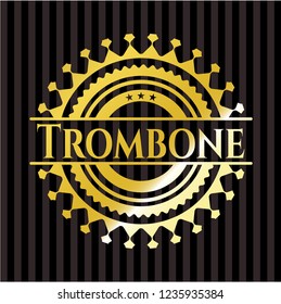 Trombone gold emblem