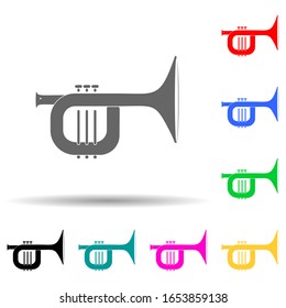 trombone icon. Detailed icon of musical instrument icon. Premium quality graphic design. One of the collection icon for websites, web design, mobile app on white background