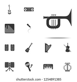 trombone icon. Music Instruments icons universal set for web and mobile