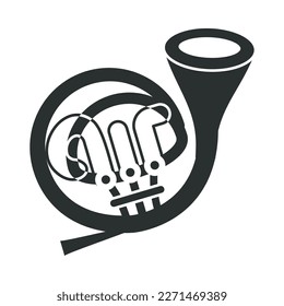 trombone instrument musical silhouette icon