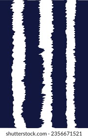 Tron paper cut ripped edge