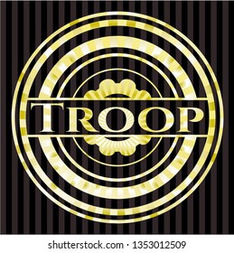 Troop golden badge