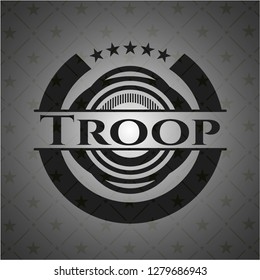 Troop realistic black emblem