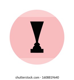 trophies simple illustration clip art vector