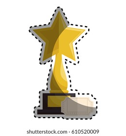 trophy award cinema icon