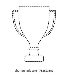 trophy award cup pedestal icon