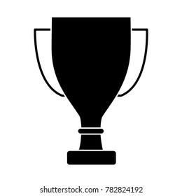 trophy award cup pedestal icon