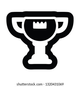 trophy award icon symbol