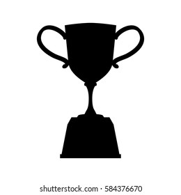 trophy award isolated icon