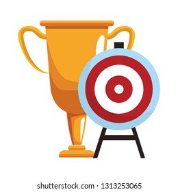 trophy award target point