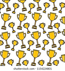 trophy award winner honor pattern