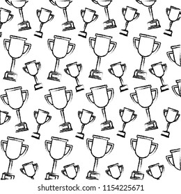 trophy award winner honor pattern