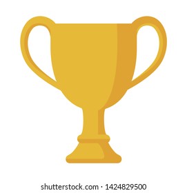 Trophy / award / winners cup flat vector icon