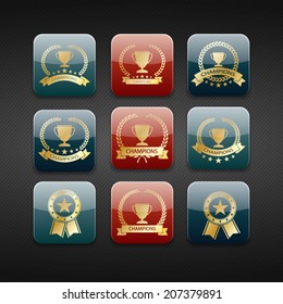 Trophy and awards.
