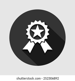 Trophy and awards icon great for any use. Vector EPS10.