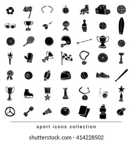 trophy and awards icons set