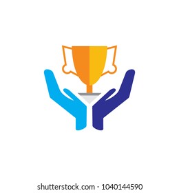 Trophy Care Logo Icon Design