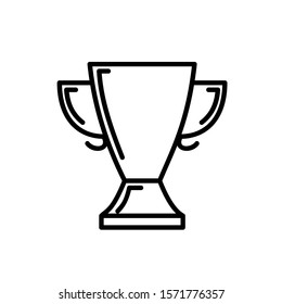 Trophy Champion Icon. Cup Icon. Winner Award