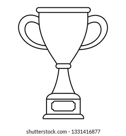 Trophy cup award  