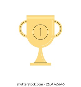 trophy cup award first place