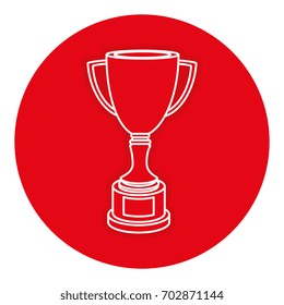 trophy cup award icon