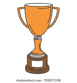 trophy cup award icon