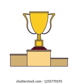 Trophy cup champion