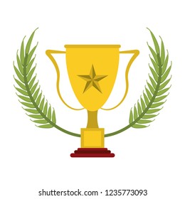 Trophy cup champion
