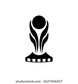 Trophy Cup Champion Award Vektor Logo Design