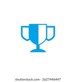 Diseño de logotipo de Vector de premio de campeón de copa de trofeo