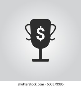 Trophy Cup Flat Icon