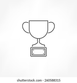 trophy cup  icon