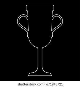 Trophy cup   icon .
