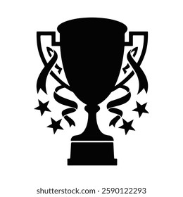 Trophy cup icon. Award icon, Winner cup, victory cup icon. Reward symbol sign for web and mobile.