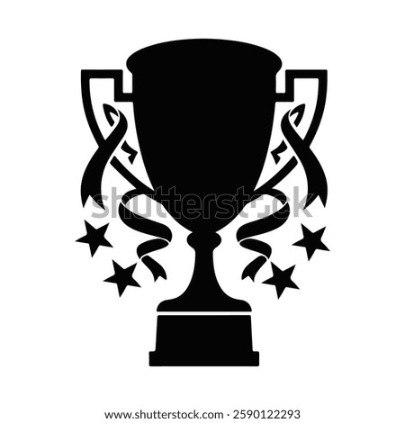 Trophy cup icon. Award icon, Winner cup, victory cup icon. Reward symbol sign for web and mobile.
