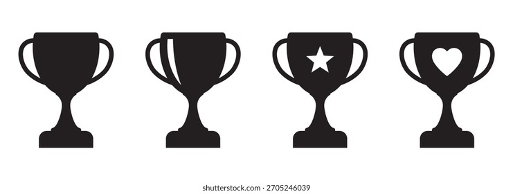 Icono de la Copa Trofeo – Premio al Primer Lugar, Ganadores de la Copa, Símbolo de Victoria y Logro